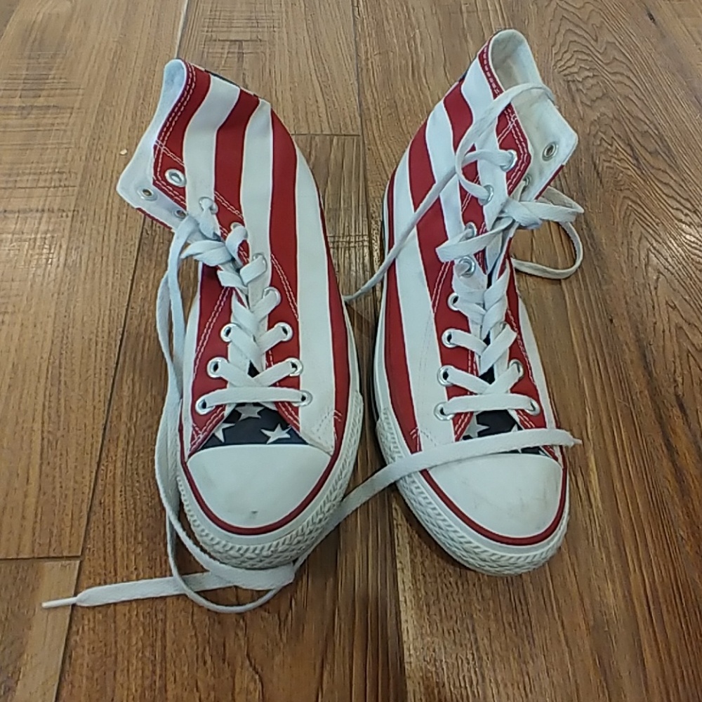 Converse, American Flag, Size 9